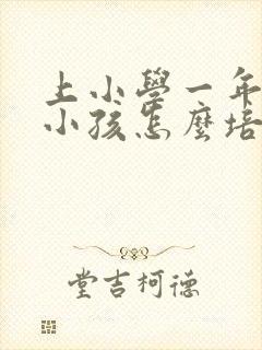 上小学一年级的小孩怎么培养他的注意力