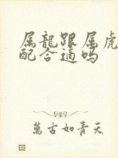 属龙跟属虎的婚配合适吗