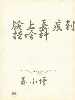 脸上长痘到医院挂啥科