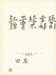 肚子经常胀气是脾胃不好引起的