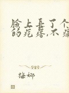 脸上长了个红色的疙瘩,不痛不痒