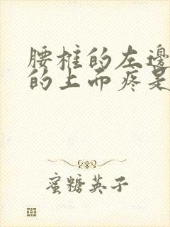 腰椎的左边屁股的上面疼是怎么回事