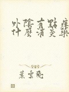 外阴有点痒吃点什么消炎药