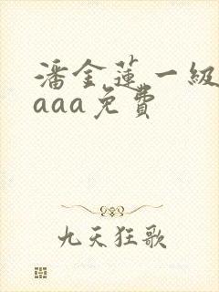 潘金莲一级淫片aaa免费封面