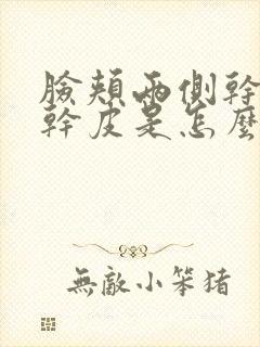 脸颊两侧干红起干皮是怎么回事