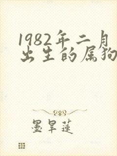 1982年二月出生的属狗女人一生命运