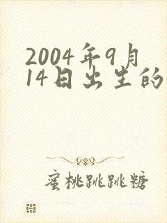 2004年9月14日出生的男孩的命运