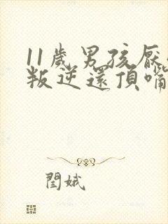 11岁男孩厌学叛逆还顶嘴怎么办封面