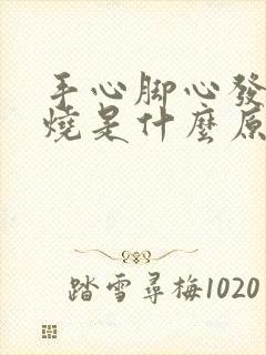 手心脚心发热低烧是什么原因封面