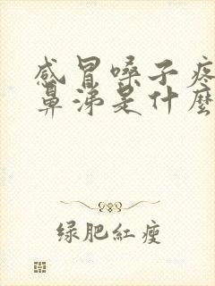 感冒嗓子疼流清鼻涕是什么感冒