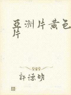 亚洲片黄色一级片