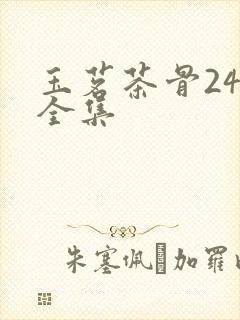 玉茗茶骨24集全集封面