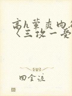 高h荤爽肉欲文〈三攻一受