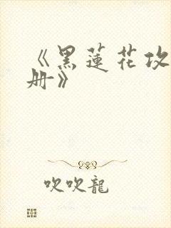 《黑莲花攻略手册》