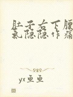 肚子右下腹部胀气隐隐作痛封面