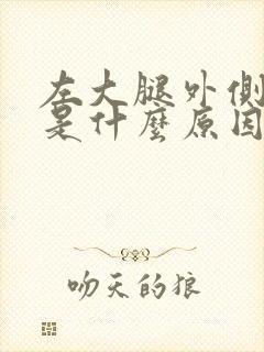 左大腿外侧酸痛是什么原因