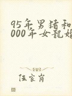 95年男猪和2000年女龙婚配可以吗