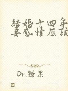 结婚十四年的夫妻感情应该怎样