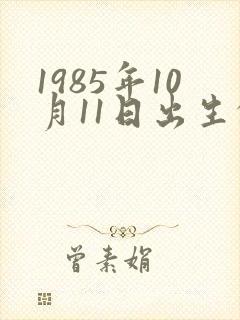 1985年10月11日出生的人命运如何封面