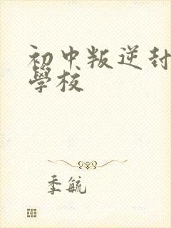 初中叛逆封闭式学校