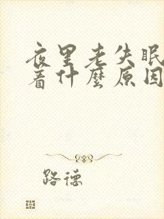 夜里老失眠睡不着什么原因