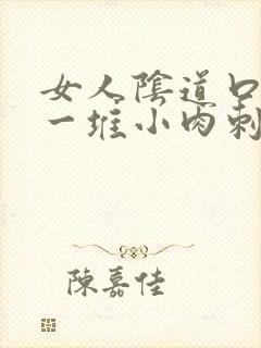 女人阴道口起了一堆小肉刺