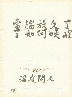 电脑放久了黑屏了如何唤醒