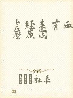 月经来有血块什么原因