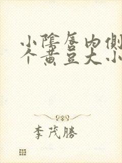 小阴唇内侧长了个黄豆大小的硬疙瘩