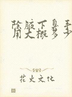 除腋下臭手术费用大概多少封面