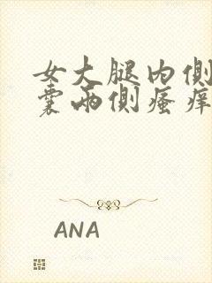 女大腿内侧与阴囊两侧瘙痒潮湿发黑