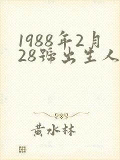 1988年2月28号出生人的命运