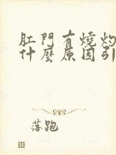 肛门有烧灼感是什么原因引起的