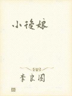 小后娘封面
