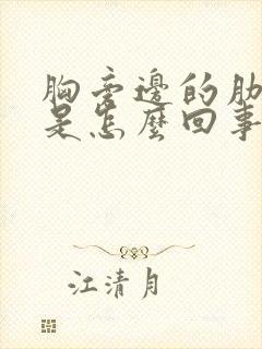 胸旁边的肋骨疼是怎么回事封面