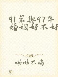 91羊与97牛婚姻好不好