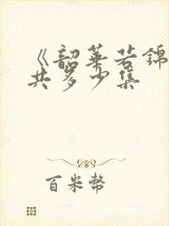 《韶华若锦》一共多少集