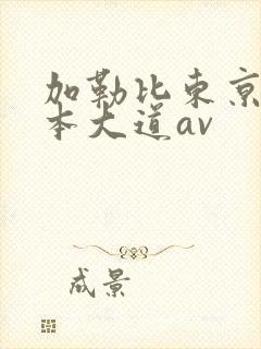加勒比东京热一本大道av