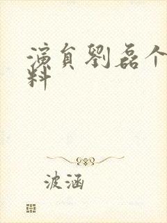 演员刘磊个人资料