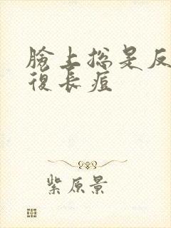 脸上总是反反复复长痘