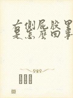 右侧屁股里面疼是怎么回事