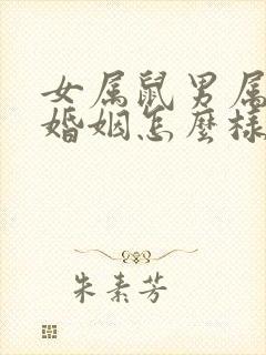 女属鼠男属羊的婚姻怎么样