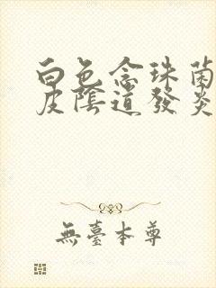 白色念珠菌性表皮阴道发炎