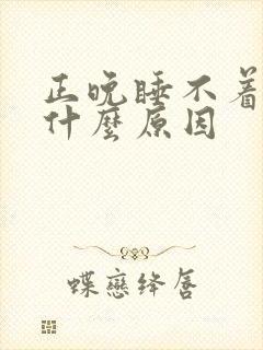 正晚睡不着觉是什么原因