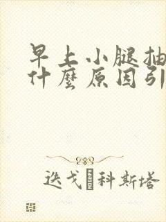 早上小腿抽筋是什么原因引起的