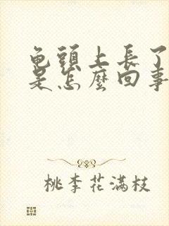 龟头上长了疙瘩是怎么回事