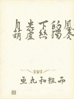 月光下的凤尾竹葫芦丝独奏降b调