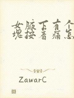 女腋下有个小硬块按着痛怎么办