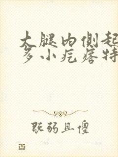 大腿内侧起了好多小疙瘩特别痒