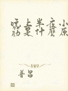 晚上半夜小腿抽筋是什么原因引起的封面